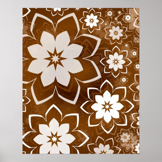 Blumenmuster 13 poster (Vorne)