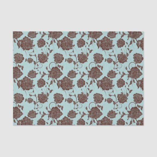 Blumenmuster 13 seidenpapier (Vorderseite)