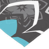 Blumenmuster 14 kurzer tischläufer (Ecke)