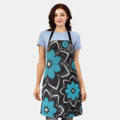 Blumenmuster 14 schürze (Getragen)