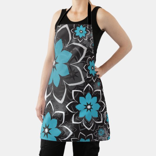 Blumenmuster 14 schürze (InSitu)