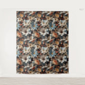 Blumenmuster 14 Tapestry Wandteppich (Vorderseite)