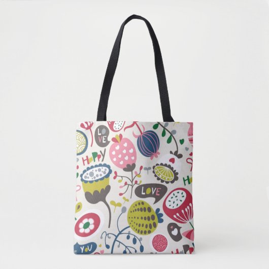 Blumenmuster 14 tasche (Vorderseite)