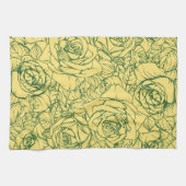 Blumenmuster 15 geschirrtuch (Horizontal)