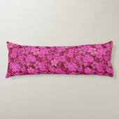 Blumenmuster 15.Rosa DRed BG Seitenschläferkissen (Vorderseite)