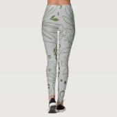 Blumenmuster 17 leggings (Rückseite)