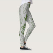 Blumenmuster 17 leggings (Rechts)