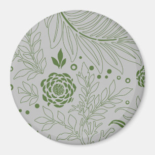 Blumenmuster 17 magnet