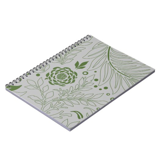 Blumenmuster 17 notizblock (Linke Seite)