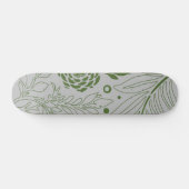 Blumenmuster 17 skateboard (Horizontal)