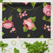 Blumenmuster 18 geschirrtuch (Gefaltet)