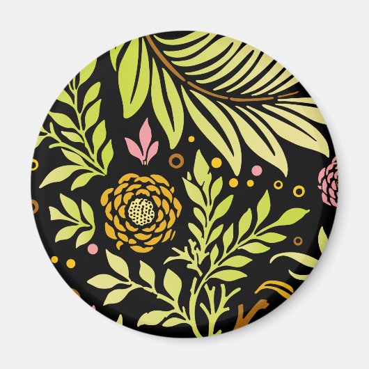 Blumenmuster 18 magnet (Vorne)