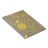 Blumenmuster 18 notizblock (Rechte Seite)