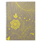 Blumenmuster 18 notizblock (Vorderseite)