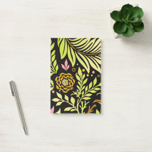 Blumenmuster 18 post-it klebezettel
