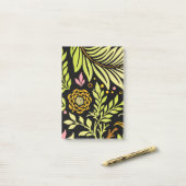 Blumenmuster 18 post-it klebezettel (Auf Schreibtisch)