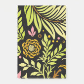 Blumenmuster 18 post-it klebezettel (Vorderseite)