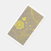 Blumenmuster 18 serviette (Ecke)