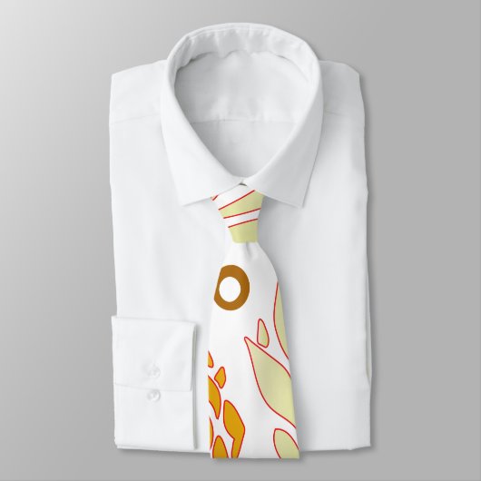 Blumenmuster 19 krawatte (Gebunden)