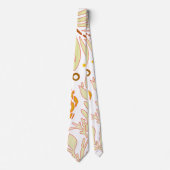 Blumenmuster 19 krawatte (Vorderseite)