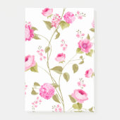 Blumenmuster 19 post-it klebezettel (Vorderseite)