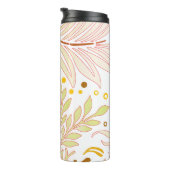 Blumenmuster 19 thermosbecher (Nach rechts gedreht)