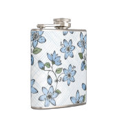 Blumenmuster 2 2 flachmann (Rechts)