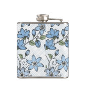 Blumenmuster 2 2 flachmann (Rückseite)