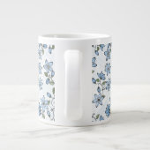 Blumenmuster 2 2 Jumbo-Tasse (Rückseite)
