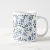 Blumenmuster 2 2 Jumbo-Tasse (Rechts)