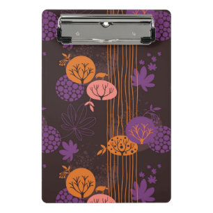Blumenmuster 2 2 mini klemmbrett