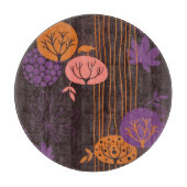 Blumenmuster 2 2 schneidebrett (Vorderseite)