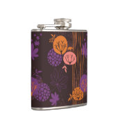 Blumenmuster 2 3 flachmann (Rechts)