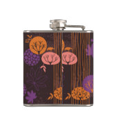 Blumenmuster 2 3 flachmann (Rückseite)