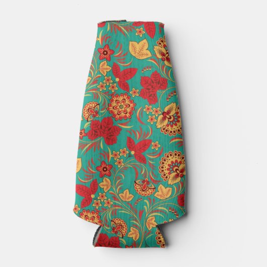 Blumenmuster 2 3 flaschenkühler (Vorderseite)