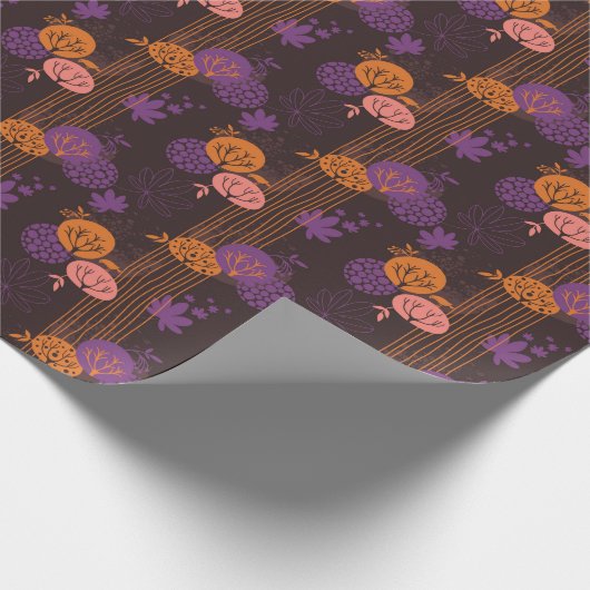 Blumenmuster 2 3 geschenkpapier (Ecke)