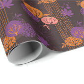 Blumenmuster 2 3 geschenkpapier (Rolleneckpunkt)