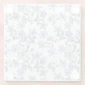 Blumenmuster 2 3 glasuntersetzer (Rückseite)