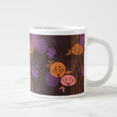 Blumenmuster 2 3 Jumbo-Tasse (Rechts)