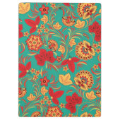 Blumenmuster 2 3 klemmbrett (Rückseite)