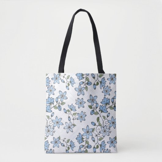 Blumenmuster 2 3 tasche (Vorderseite)