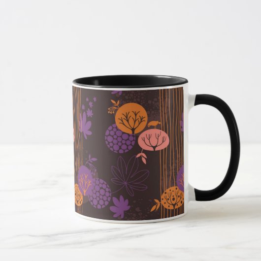 Blumenmuster 2 3 tasse (Rechts)