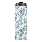 Blumenmuster 2 3 thermosbecher (Vorderseite)