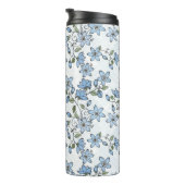 Blumenmuster 2 3 thermosbecher (Nach rechts gedreht)