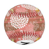 Blumenmuster 2 baseball (Rückseite)