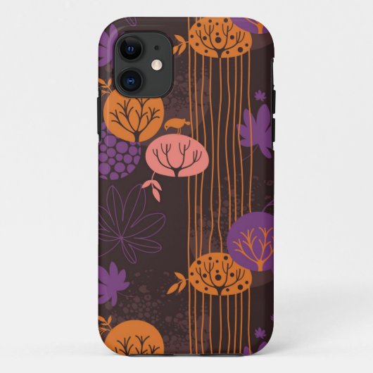 Blumenmuster 2 Case-Mate iPhone hülle (Rückseite)