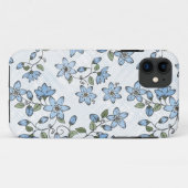 Blumenmuster 2 Case-Mate iPhone hülle (Rückseite (Horizontal))