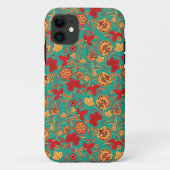 Blumenmuster 2 Case-Mate iPhone hülle (Rückseite)