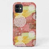 Blumenmuster 2 Case-Mate iPhone hülle (Rückseite)