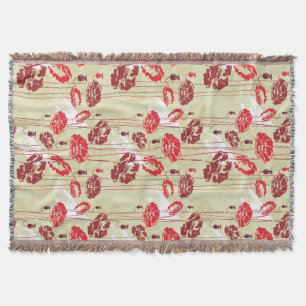 Blumenmuster 2 der abstrakten Eleganz Decke